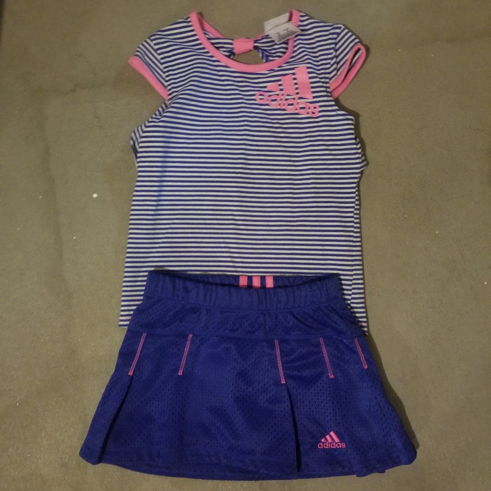 Girls adidas skort outfir